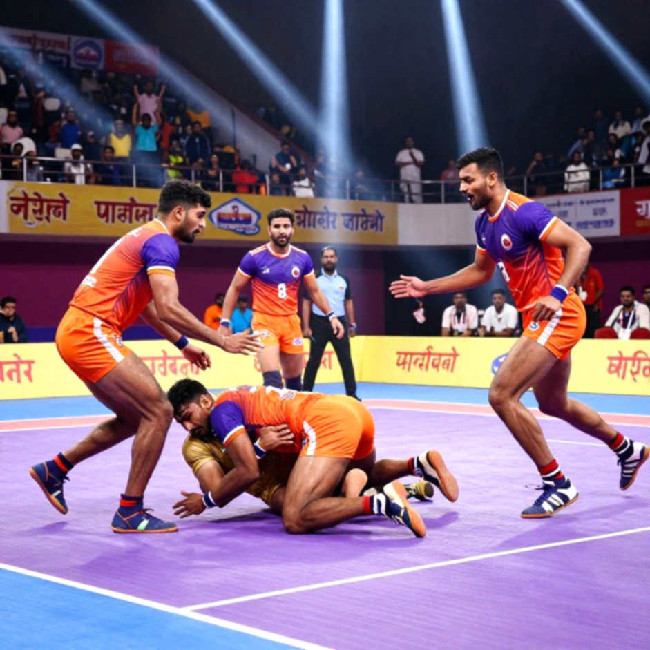 कॉमनवेल्थ कबड्डी चैंपियनशिप 2026, दिन 1: ग्रुप A में नाइजीरिया चौथे नंबर पर, बिना एक रेड किए